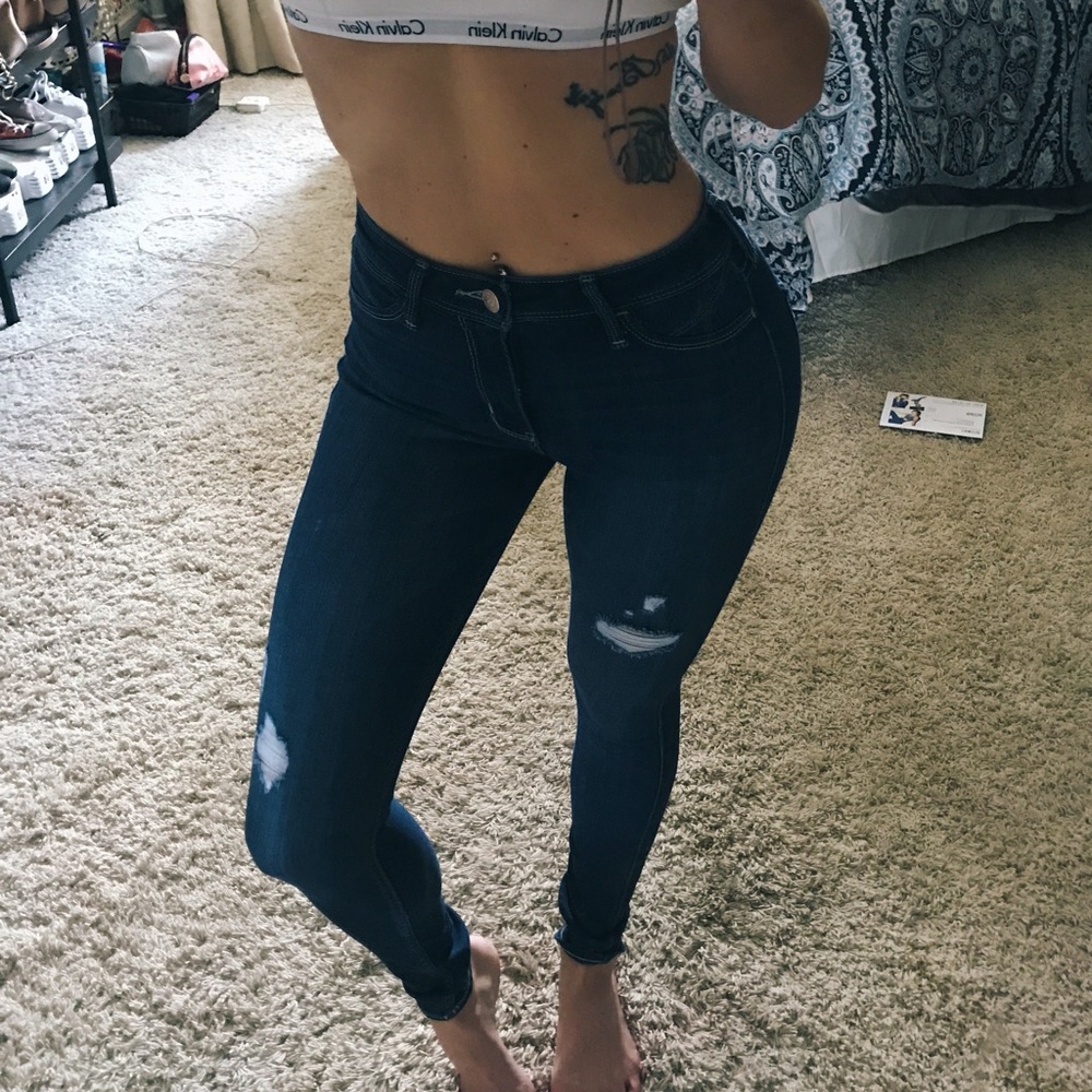 High Rise Jean legging
